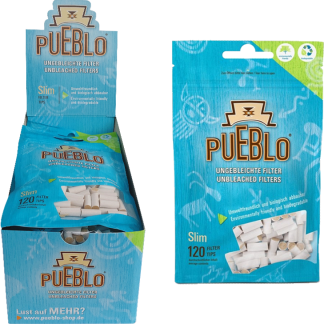 Pueblo Slim Filter 6mm 10 x 120 Stück