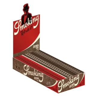 Smoking Blättchen Brown Medium 25 x 50 Blatt Box