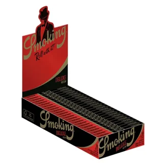 Smoking Blättchen Deluxe Medium 25 x 50 Blatt Box