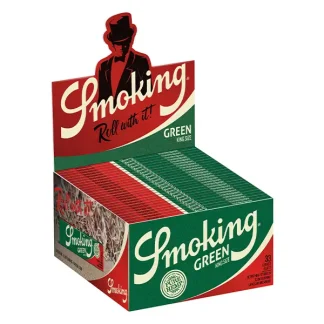 Smoking Blättchen Green King Size 50 x 33 Blatt Box