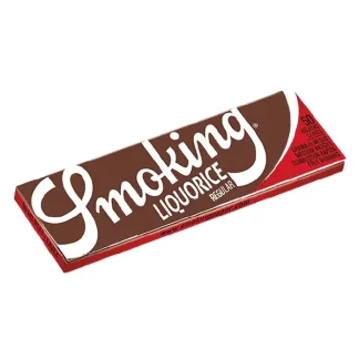 Smoking Blättchen Liquorice Regular 50 Blatt