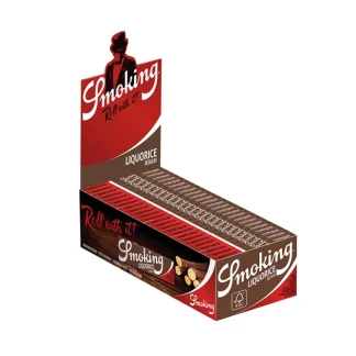 Smoking Blättchen Liquorice Regular 50 x 50 Blatt Box