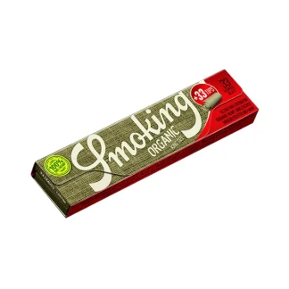 Smoking Blättchen Organic King Size 33 Blatt Tips