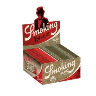 Smoking Blättchen Organic King Size 50 x 33 Blatt Box