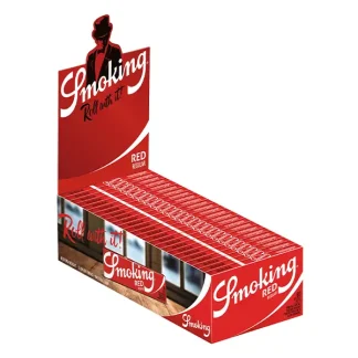 Smoking Blättchen Red Regular 50 x 50 Blatt Box