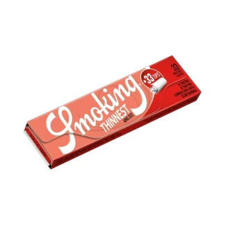 Smoking Blättchen Thinnest King Size 33 Blatt Tips