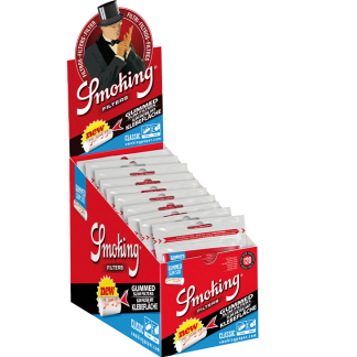 Smoking Classic Slim Gummed Filter 10 x 120 Stück