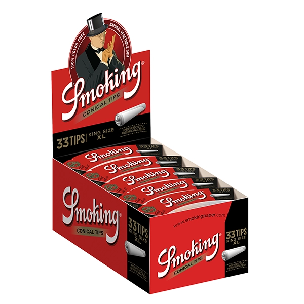 Smoking Black Conical Tips King Size XL 84 x 28 mm 50er Box