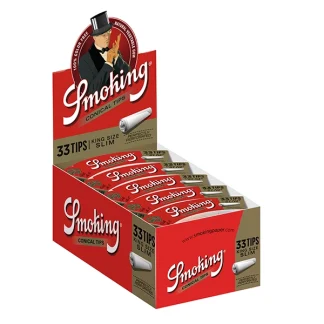 Smoking Gold Conical Tips King Size Slim 78 x 26 mm 50er Box