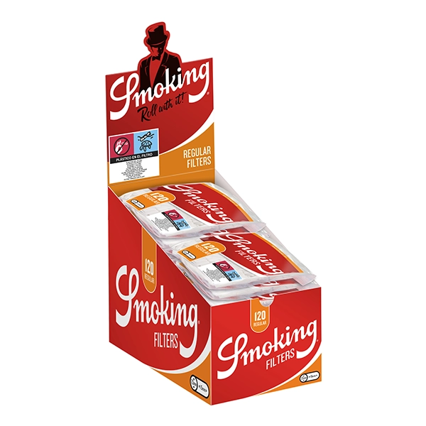 Smoking Regular Filter 15 x 7,5 mm 25er Box