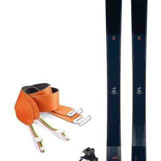 Set - Blizzard - Zero G 105 (Flat) + Marker Alpinist 10 + Skin Zero 105