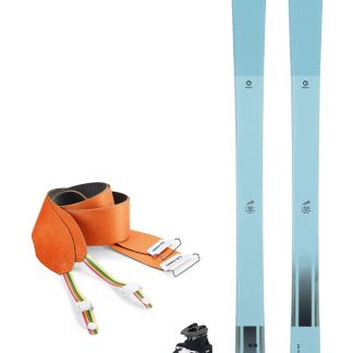 Set - Blizzard - Zero G95 (Flat) + Marker Alpinist 10 + Skin Zero 95