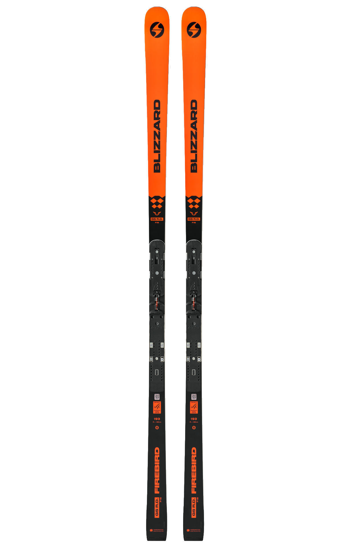 SKI BLIZZARD FIREBIRD GS R.D. 188-193 CM (FLAT+PLATE)