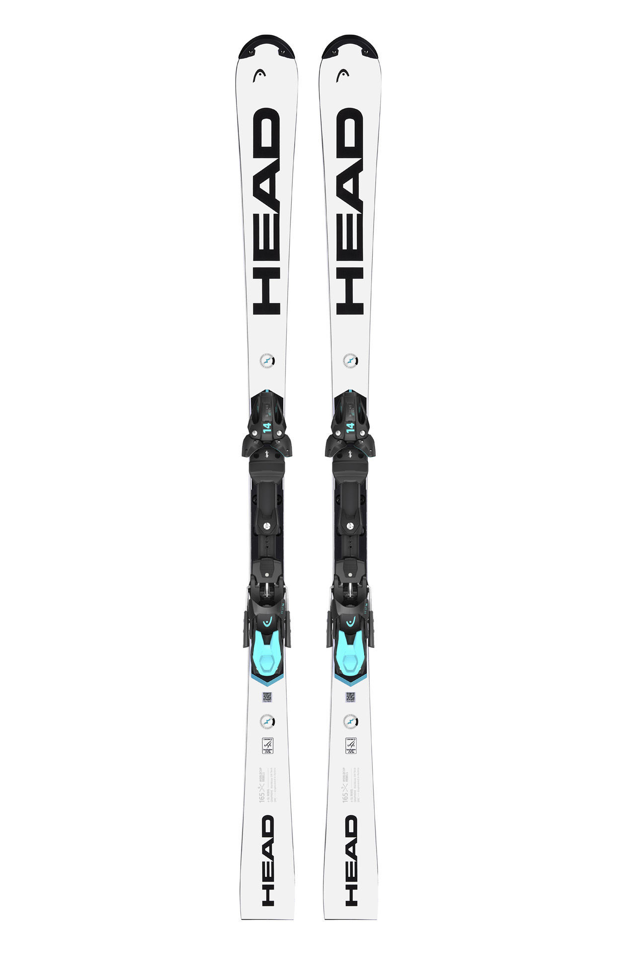 HEAD SKI WCR E-SL 156-158-165-REBEL FIS SW RP