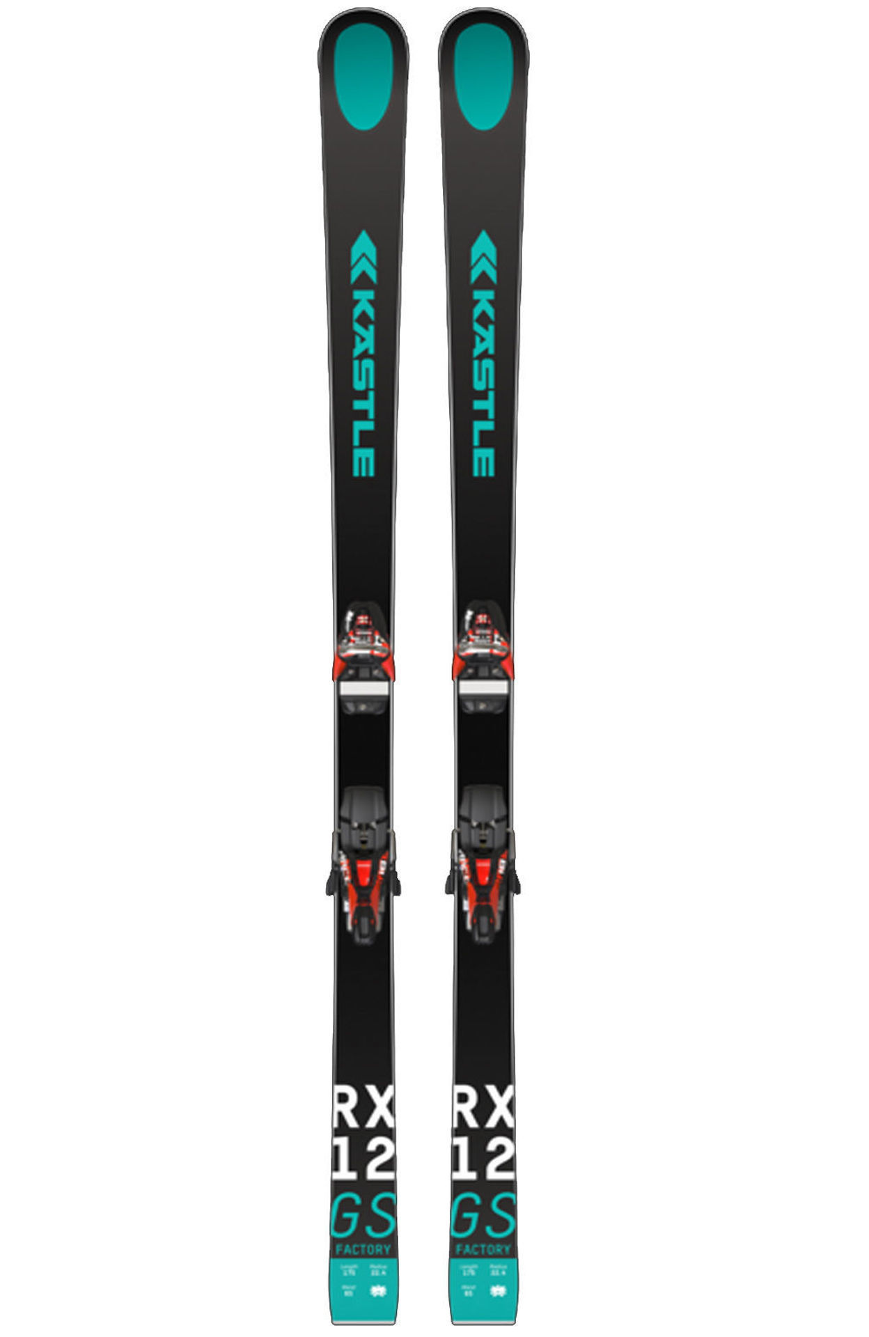 KASTLE SKI GS (SOFT)144-152-160-168cm RX12 FACTORY +PLATE PIVOT