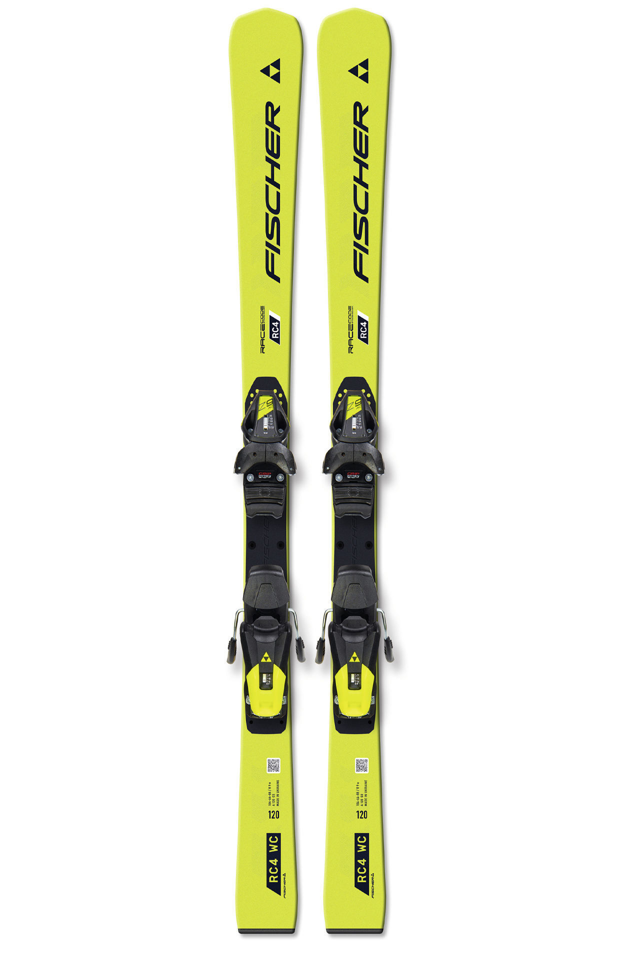 FISCHER SKI RC4 115-120-125-130-135-140CM WORLDCUP JR M/O PLATE JR