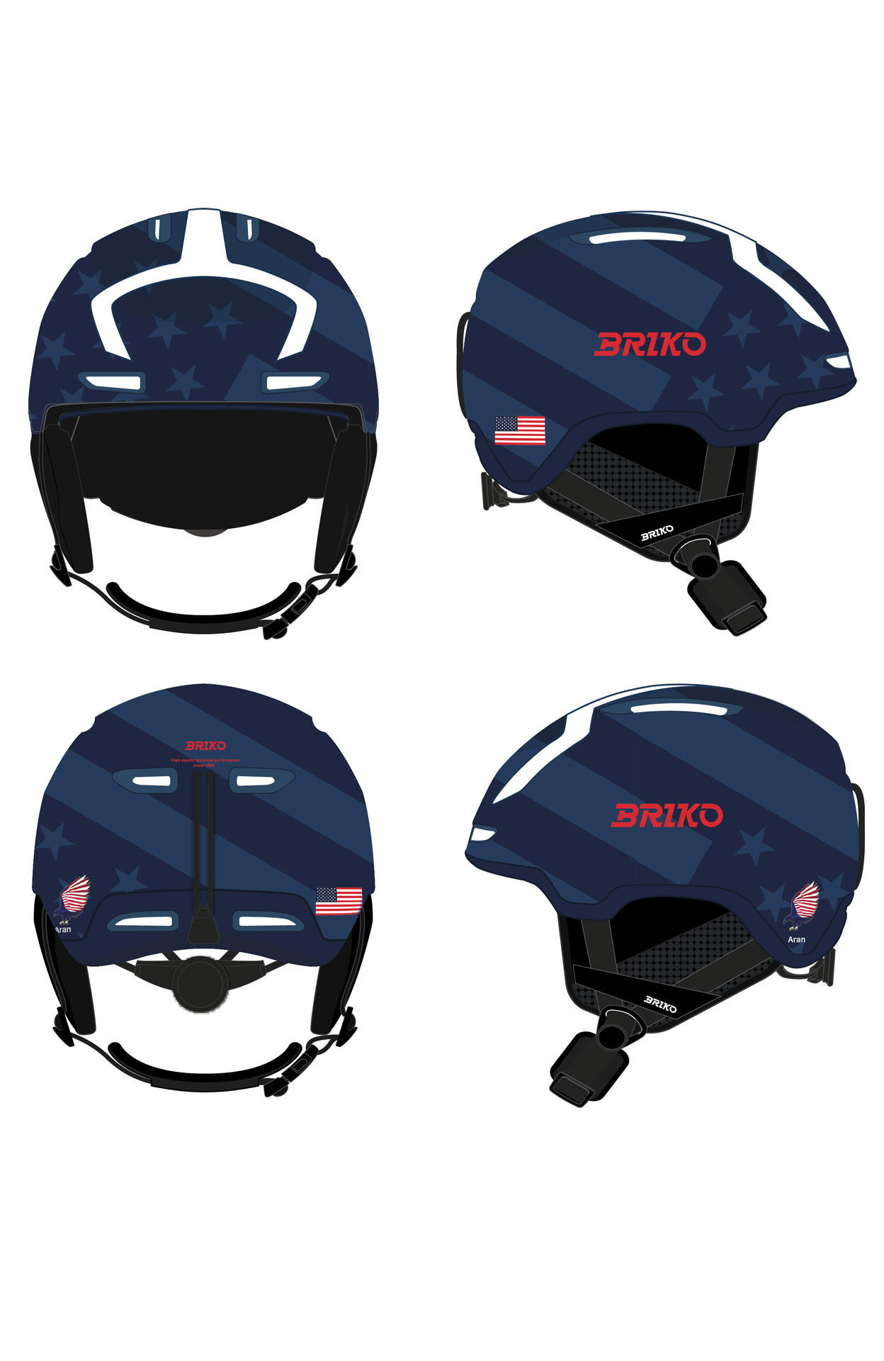 BRIKO HELMET ARAN USA