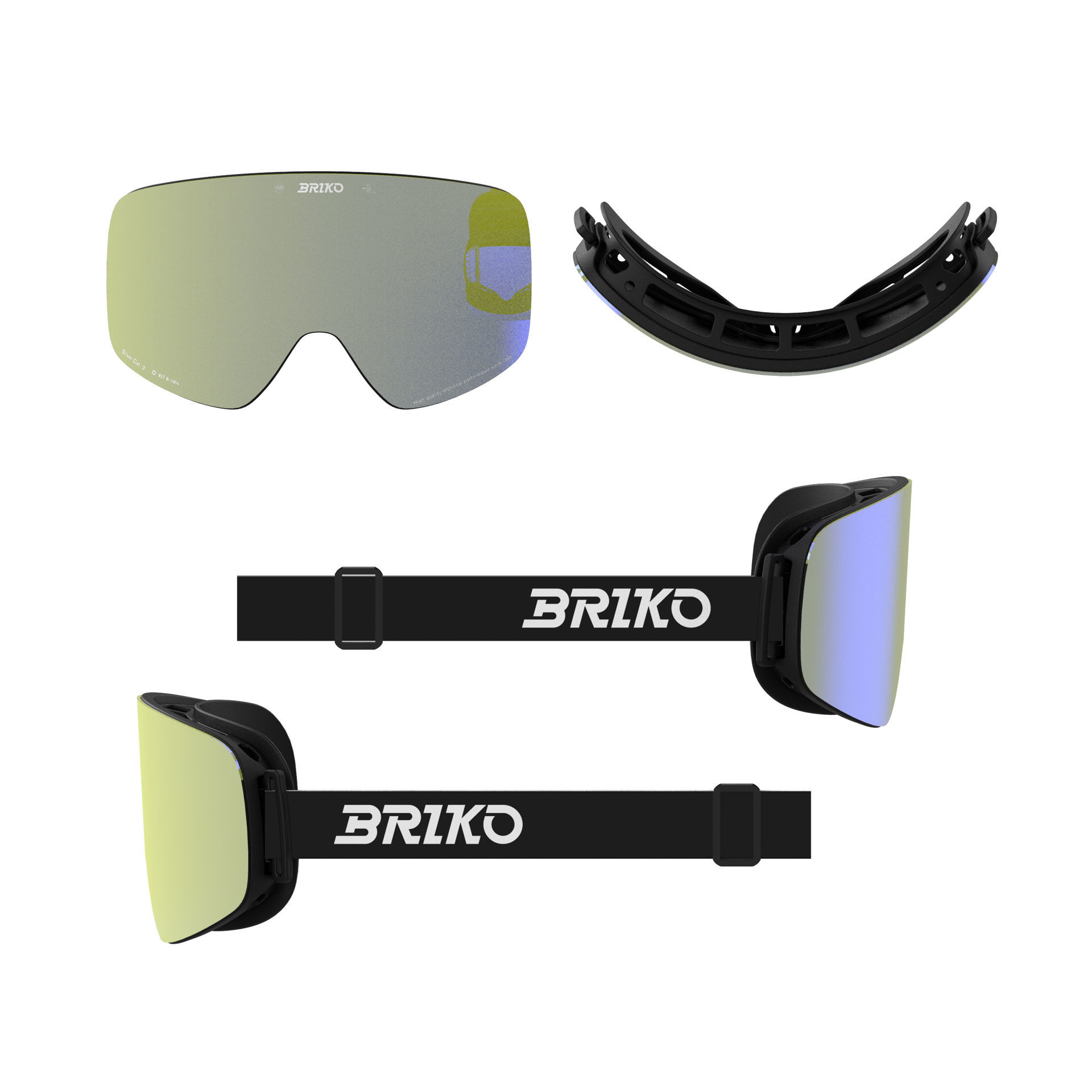 BRIKO SKI GOOGLES AURORA