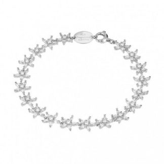 Rebecca Tennis Flower Bracelet