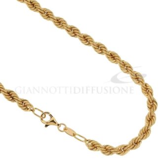 Yellow Gold Rope Chain