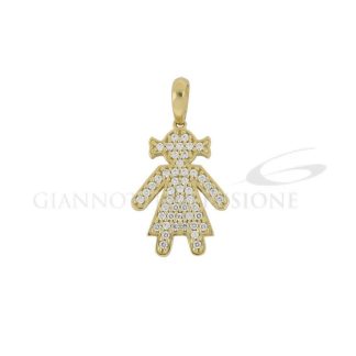 Girl pendant