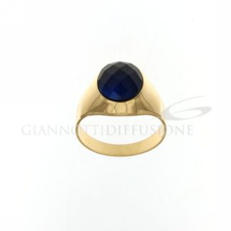 Blue Stone Men's Ring