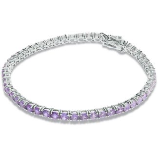 Amethyst Tennis Bracelet