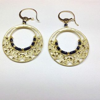 Sun Day Sapphire Earrings