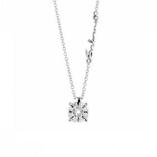 Salvini Daphne Light Point Necklace White Gold