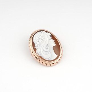 Pendant-Brooch "Jump" Italian Cameo
