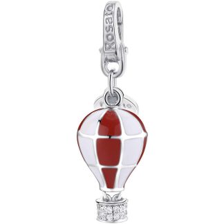 Pink Hot Air Balloon Pendant