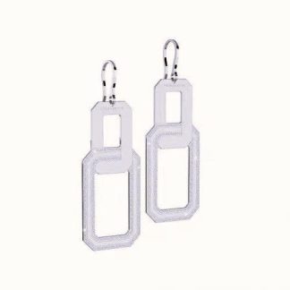 Rebecca Rectangular Earrings