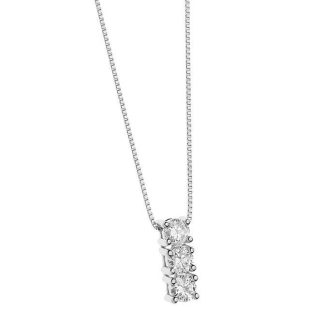 Salvini Trilogy Necklace White Gold