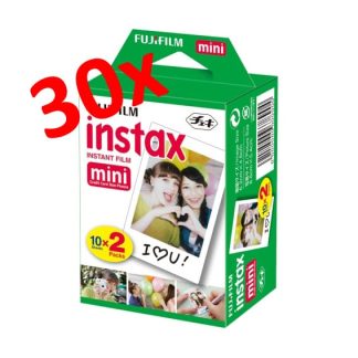 Fujifilm instax mini film 30x dubbelpak (600 foto´s)