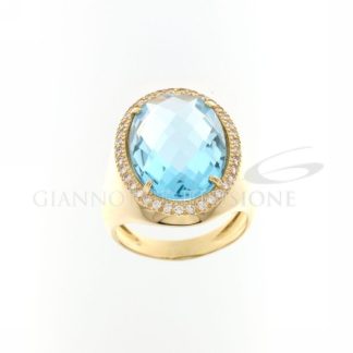 Blue Topaz Ring