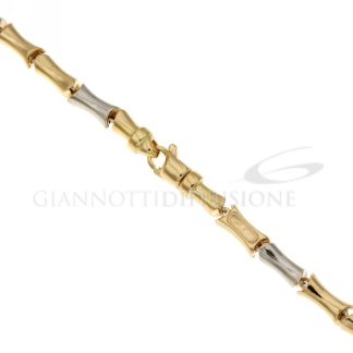 Men's Two-Tone Gold Bracelet