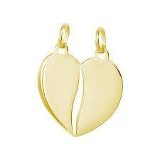 Yellow Gold Heart Pendant