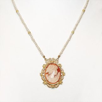 Treasure of Hera Cameo Necklace