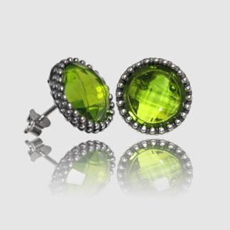 Orecchini Argento e Quarzo Idrotermale