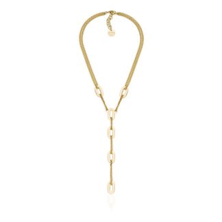 Collana Unoaerre Y con Maglie Ovali