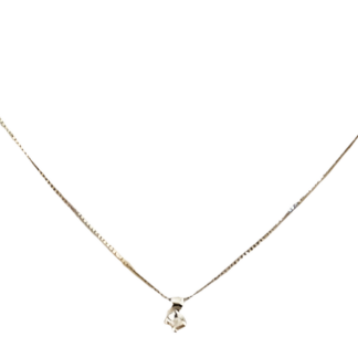 Light Point Pendant Necklace with Diamond