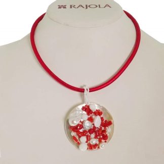 Tresor Coral Pendant Necklace