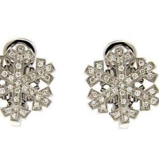 Salvini Snowflake earrings