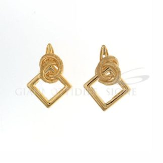 Yellow Gold Earrings