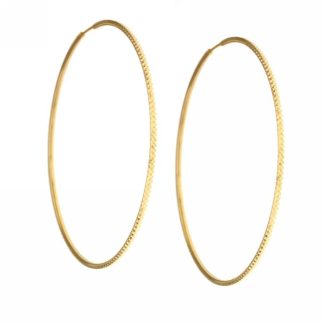 Circles Earrings in Yellow Gold