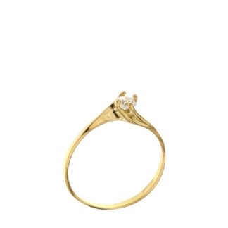 Solitaire Ring with Zircon