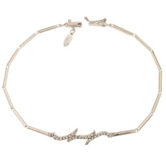 Bracelet with central White Gold