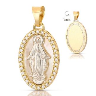 Miraculous Madonna pendant
