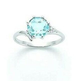 Miluna Blue Topaz Ring
