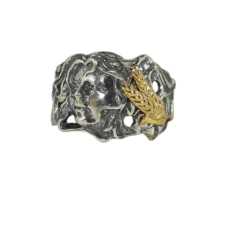 Gold Art Ring Months: June